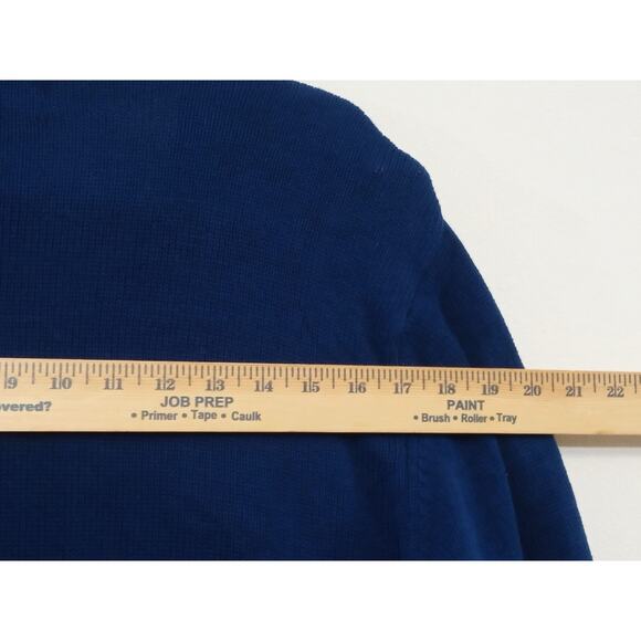 Ted Lasso Coach AFC Richmond Sweater Halloween Costume Cosplay Blue Size Large - Picture 6 of 10